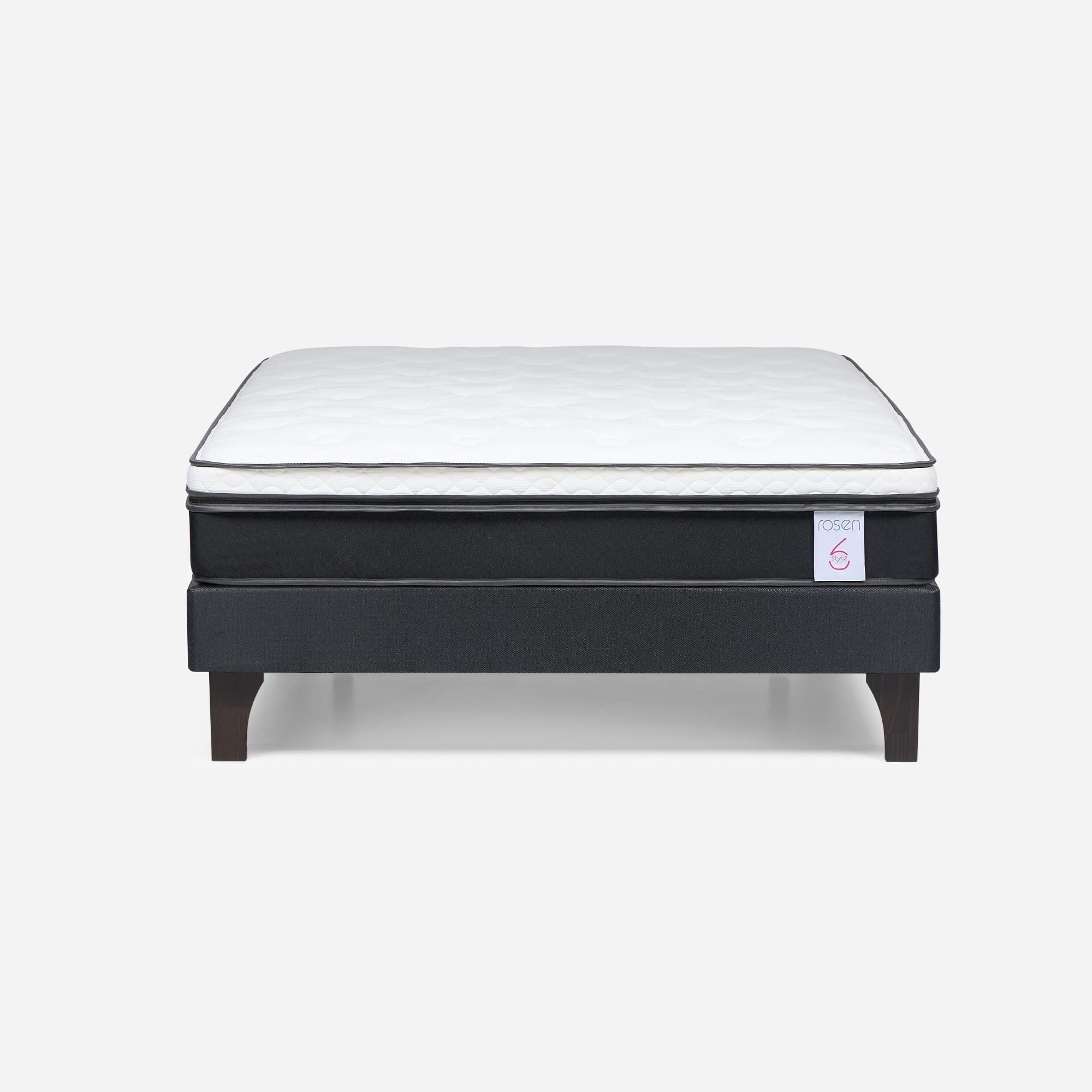 Cama Europea New Style 6 2 Plaza Base Normal