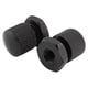 thumbnail image 4 of 1 Par De Tuercas De Asiento Individual Con Orificios Dobles Para Road Glide 2018-2022 Negro, 4 of 5