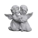 thumbnail image 3 of Resina Ni?a ángel Figurilla Estatua Escritorio Adornos Beso A La Izquierda, 3 of 5