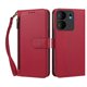 thumbnail image 3 of Funda con Billetera para [BLU View 5] con Bolsillo Zipper y Tarjetero Rojo, 3 of 6