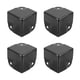 thumbnail image 1 of Uxcell 4 Paquete 1.38" x 1.38" Protectores de Esquina para Altavoces, Protector de Borde de Caja de Hierro para Altavoz, Guitarra, Escenario, Gabinetes, Reemplazo de Accesorios, Negro, 1 of 6