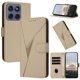 thumbnail image 1 of Funda Cartera Fibra de Carbono para Motorola Edge 60 Fusion 5G con Soporte y Cierre Magnético Oro, 1 of 6
