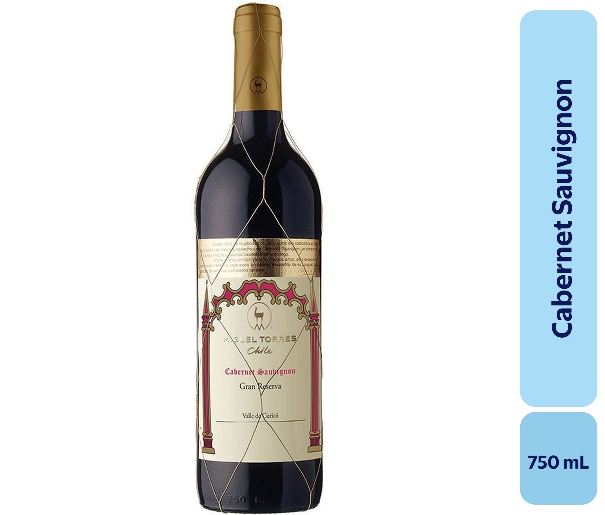 Vino Cabernet Sauvignon Botella 750 mL Miguel Torres