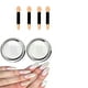 thumbnail image 1 of Polvo de uñas cromado con perla blanca, polvo brillante con efecto perla, polvo de uñas cromado brillante, polvo de concha, efecto espejo, pigmento Aurora para manicura y salón de bricolaje., 1 of 6