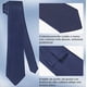 thumbnail image 3 of Set Corbata, Pañuelo Seda, Gemelos Azul, 3 of 3