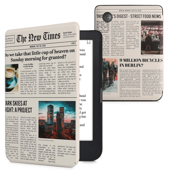 Funda kwmobile compatible con Kobo Clara 2E/Tolino Shine 4