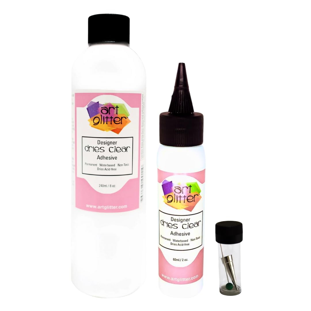 Art Glitter - Adhesivo Transparente Glitter Glue Art Institute Glitter Designer Dries