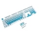thumbnail image 4 of Juego De Teclas Profesionales Para Teclado Mecánico, Resistentes Y Ligeras, 132 Teclas, Color Azul, 4 of 5