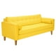 thumbnail image 2 of Sofa Retro 3cg Felpa 04 Amarillo, 2 of 6