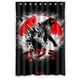 thumbnail image 1 of Cortina de ducha de Anime Monster Godzilla, juego de cortina de baño con ganchos, tamaño 48 x 72 pulgadas, 1 of 3