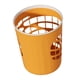thumbnail image 1 of Bote de Basura Interior, Cesta de Papel para baño, Bote de Basura Redondo Resistente, Bote de Basura, para baño, Dormitorio, Cocina, Inodoro, lavadero naranja, 1 of 5