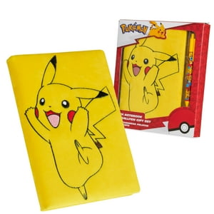 Set De Papelería Para Niños Pokémon Con Candado, Cuaderno Y Bolígrafos