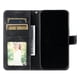 thumbnail image 3 of Funda Cartera para Samsung Galaxy S22 Ultra Tapa con Ranuras, Soporte y Correa Negro, 3 of 5
