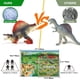 thumbnail image 5 of Juguete de dinosaurio FRUSE Jurassic con tapete de juego y libro, 12 piezas para niños, 5 of 7