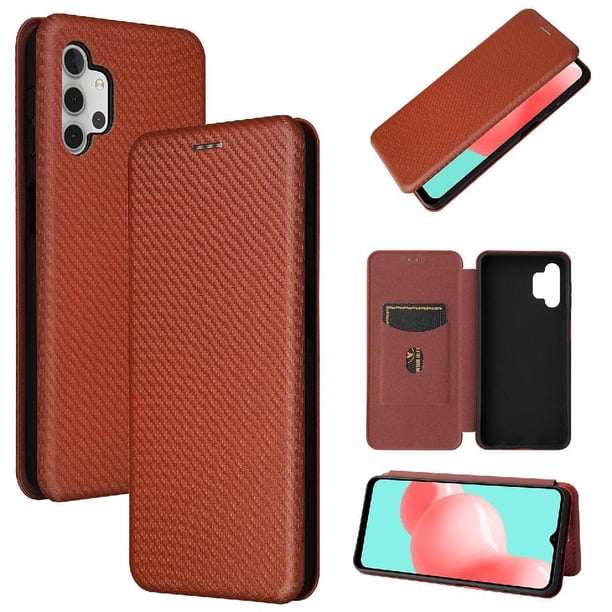 Funda Flip para FOXDOCK Samsung Galaxy A32 5G - Funda magnética de negocios, funda protectora delgada