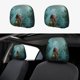 thumbnail image 1 of Raya y el Último Dragón Funda Protectora Universal para Reposacabezas de Coche, Funda Elástica para Reposacabezas de Asiento de Auto, Funda de Tela Antipolvo, Accesorios de Interior 2 Piezas, 1 of 6