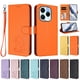 thumbnail image 3 of Funda de Gato tipo Libro para Infinix Note 40X 5G, Naranja, 3 of 6