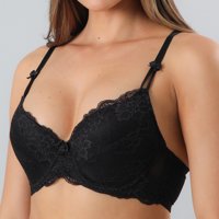 Sosten Cobertura Perfecta Con Arcos Mujer Flores 10752-2