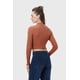 thumbnail image 3 of Polera Mujer Rib Café - lll, 3 of 4