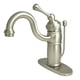 thumbnail image 1 of Monomando para lavabo Kingston Brass Victorian, 6", níquel cepillado, 1 of 2