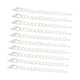 thumbnail image 4 of 10x Extensor De Cadena Fabricación De Joyas Hallazgos Regalos De Vacaciones Pulsera Collar Plata, 4 of 5