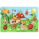 thumbnail image 1 of 30 Pieces Wooden Jigsaw Puzzle Kids Cartoon Animal Vehicle Puzzles Games Baby Early Learning Educational Toys For Children, 1 of 5