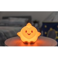 Luz Nocturna Squishy Light Disney Wish Con Usb O Batería Para Niños