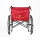 thumbnail image 3 of Silla de Ruedas Standard Plegable Rojo, 3 of 3