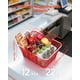 thumbnail image 3 of Cestas de compra VEVOR, 12 unidades, 22 L, apilables, de metal rojo, 20 kg, 3 of 9