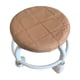 thumbnail image 3 of Taburete giratorio de 360 degree, asiento de trabajo portátil, silla baja con ruedas silenciosas para cocina casera , Café, 3 of 5