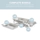 thumbnail image 3 of Juego completo de acero inoxidable Chaping Dish Alpha Living, 8 L x 4, 3 of 6