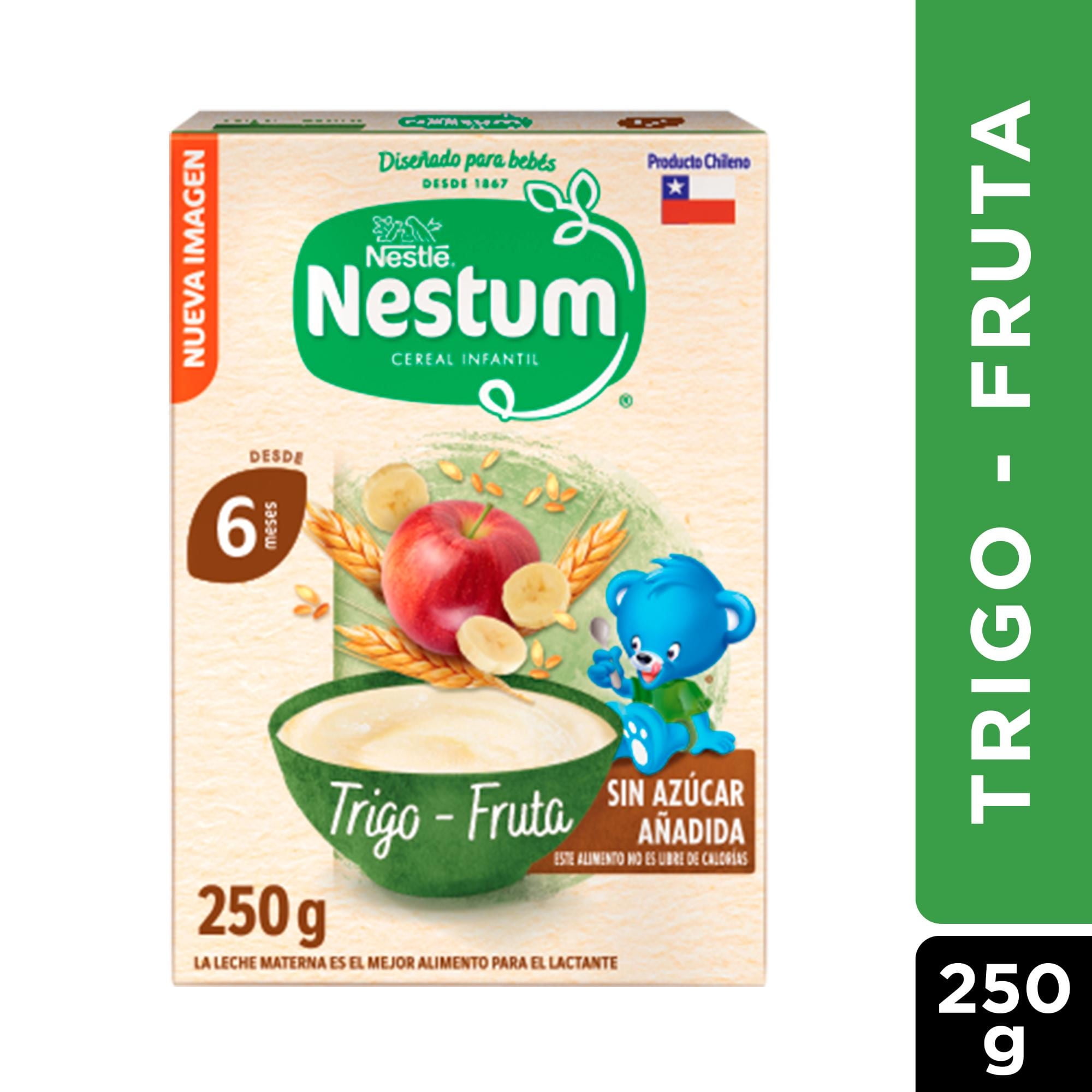 Cereal Infantil Trigo Y Frutas 250 g Nestum
