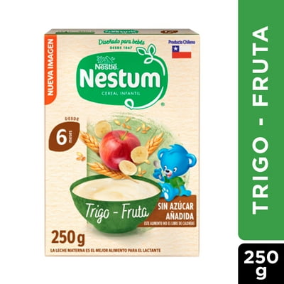 Cereal Infantil Trigo Y Frutas 250 G Nestum