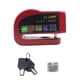 thumbnail image 5 of Cerradura De Freno De Disco Con Alarma Para Motocicleta, Bloqueo De Disco De Rueda De Seguridad Para Motocicleta, Color Rojo, 5 of 5