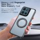 thumbnail image 2 of Funda Suttkue para Moto G Play 2026, con soporte, PC, negra, 2 of 8