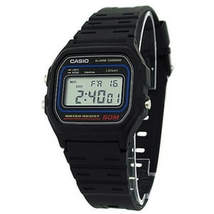 Casio - Reloj Deportivo Digital Classic, Alarma Diaria, Cronómetro - Modelo W59-1V, Para Hombre
