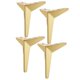 thumbnail image 2 of 4/Set Patas De Muebles Estilo Moderno Para Gabinete, Muebles, Sillón Reclinable, Dorado 17cm, 2 of 5