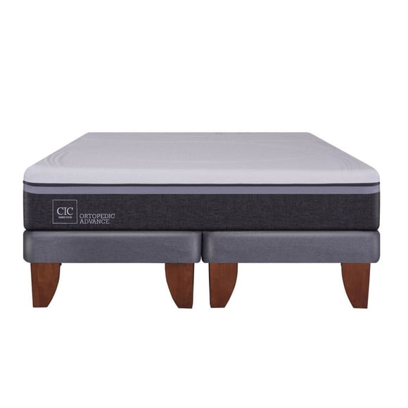 Cama Europea Europea Ortopedic Advance King Base Dividida