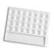 thumbnail image 2 of Paleta De Pintura Blanca De 28 Wells Art Supplies Para Artistas Profesionales De La Pintura, Sin Tapa, 2 of 5