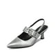 thumbnail image 5 of Zapato Taco Talón abierto Hebilla Mujer Weide YOU539, 5 of 9