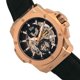 thumbnail image 3 of Reloj REIGN Commodus Automatic Skeleton en oro rosa/negro, 3 of 4
