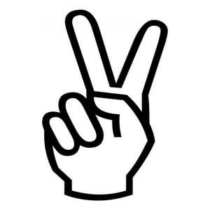 Rienda Libre Graphics - Decomural Peace Sign School Nursery Pack Ws-33364