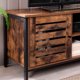 thumbnail image 2 of Rack de TV Rustik Madera Oscura Walnut, 2 of 5