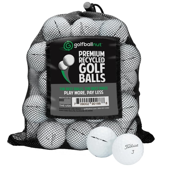 Bolas de Golf GolfBall Nut Titleist Pro V1 Reacondicionadas - Pack de 24