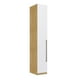 thumbnail image 1 of Ropero Infinity 1 Puerta 5 Repisas Savana Blanco 2057.0001, 1 of 2