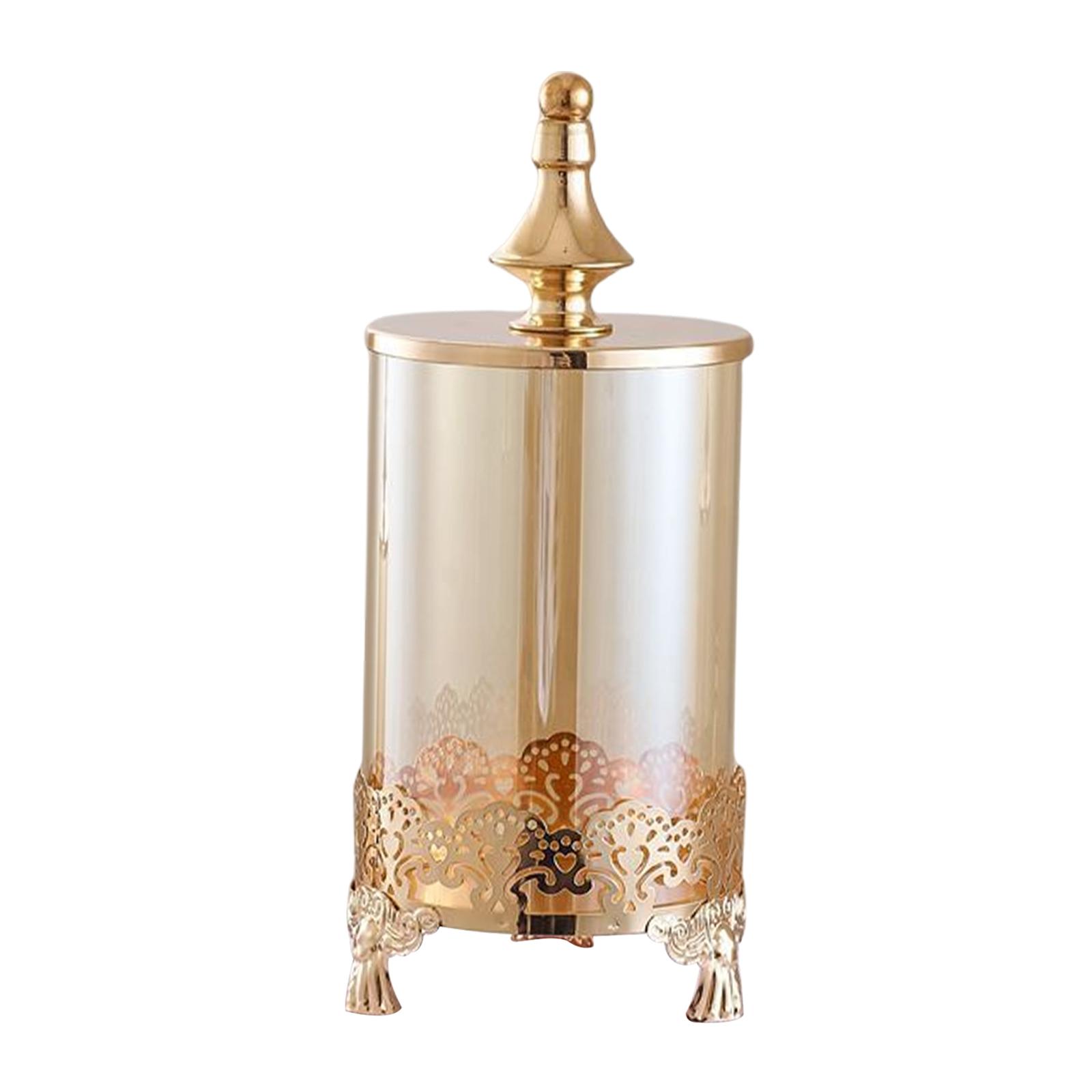 Bothyi - Elegante Tarro De Caramelos, Postre Transparente, Plato De Caramelos Para Fiestas, Vacaciones, Hogar, Mediano