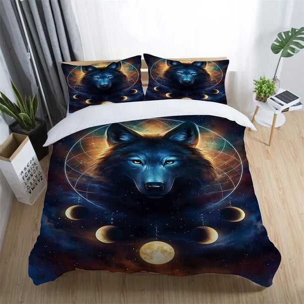 Game Style Forest Animal Train Flower Flag Quilt Duvet Cover Set Children3-Piece Bedding Set