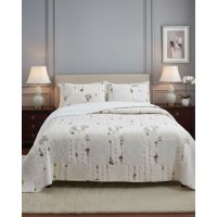 Imac Hogar - Cobertor Colcha Quilt Sherpa Otoño Invierno 2 Plazas