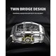 thumbnail image 3 of Reloj TSAR BOMBA Tonneau Luxury Waterproof 50 m para hombre, 3 of 9