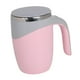 thumbnail image 3 of Taza De Café Con Agitación Automática, Taza De Café Con Agitación Automática Para Oficina, Viajes Al Aire Libre, Color Rosa Con Cable, 3 of 3